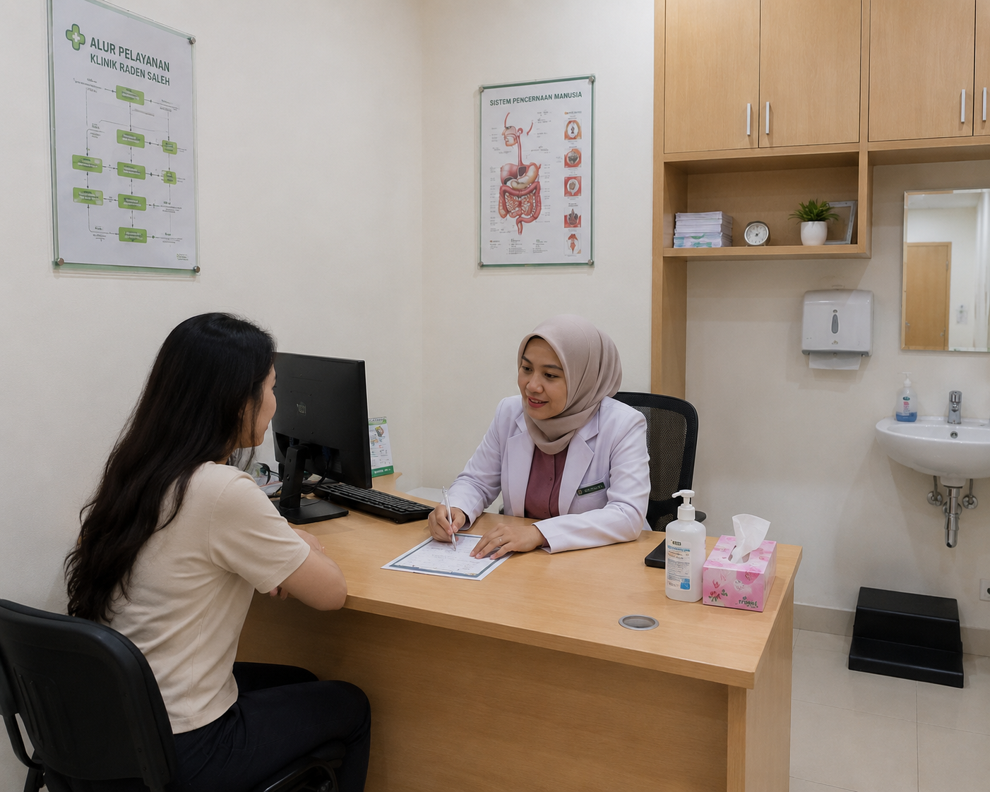 dokter klinik raden saleh