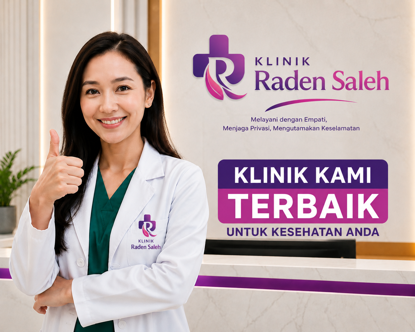 klinik raden saleh terbaik
