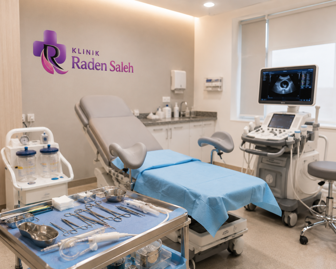 ruang tindakan klinik raden saleh
