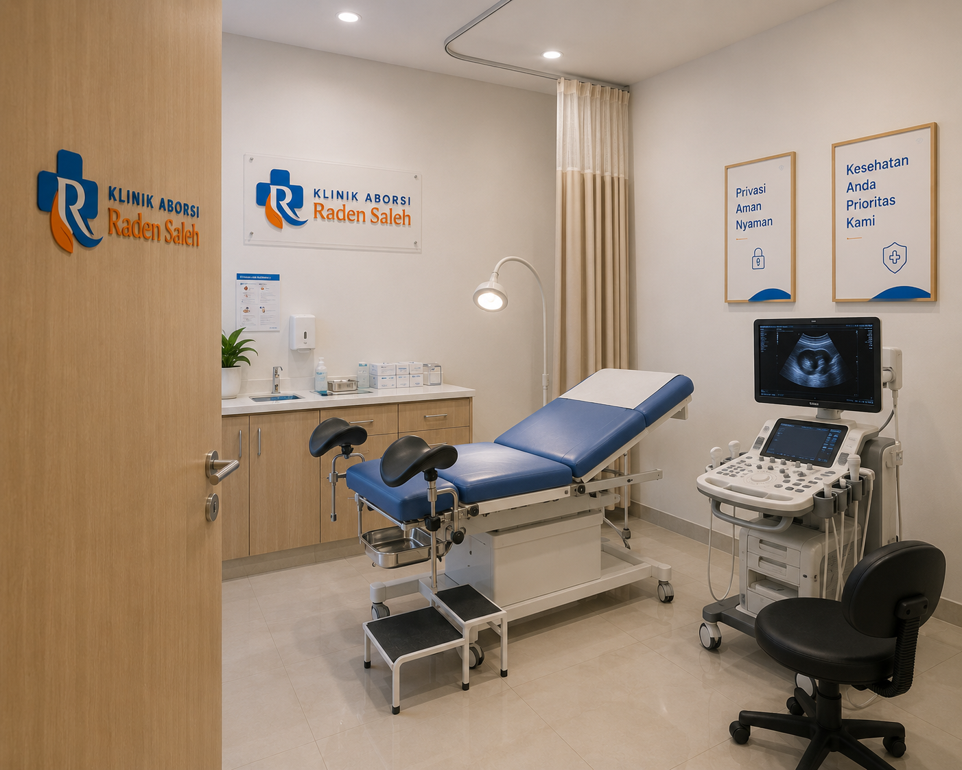 ruang tindakan klinik