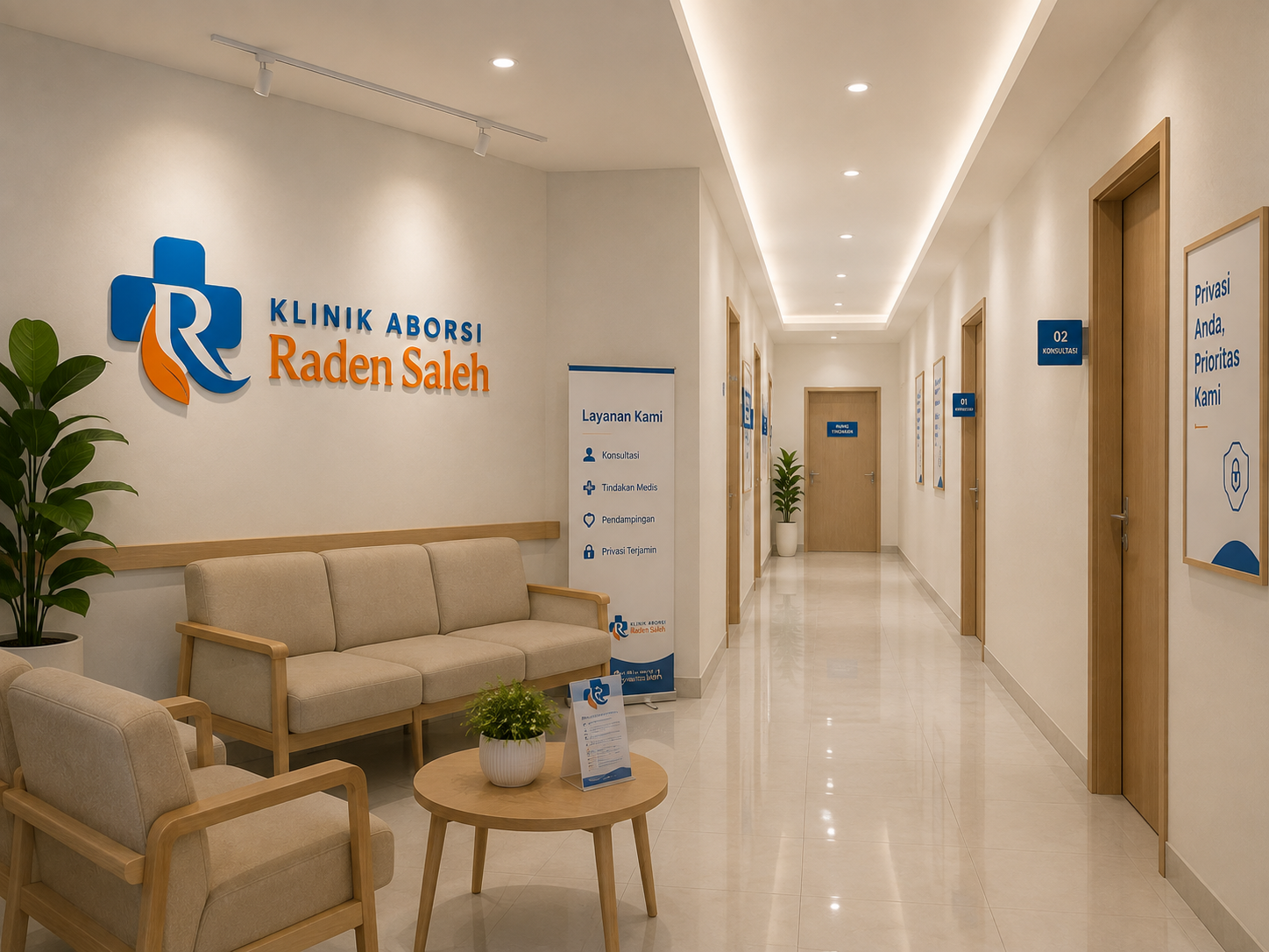 ruang tunggu klinik raden saleh